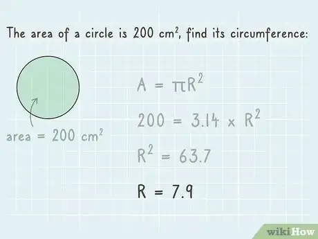 Image titled Find the Circumference of a Circle Using Its Area Step 9