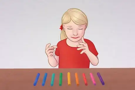 Image titled Autistic Girl at Play with Chalk.png