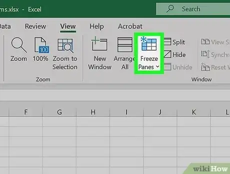 Image titled Add Header Row in Excel Step 3