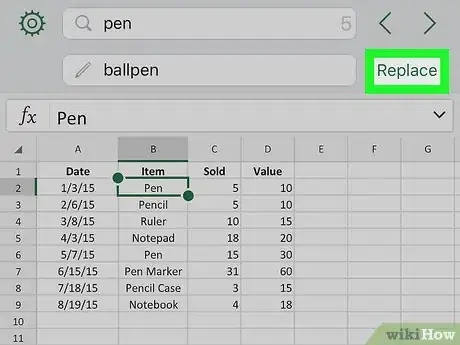 Image titled Replace Values in Excel Step 15