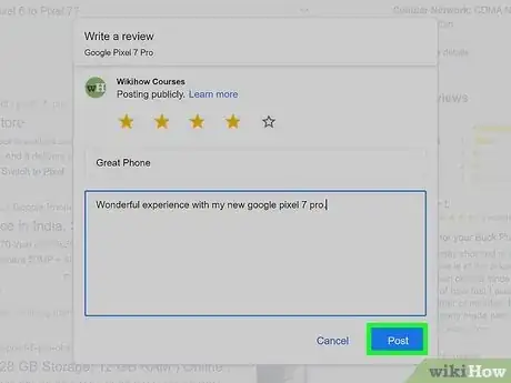 Image titled Write a Review on Google Step 12