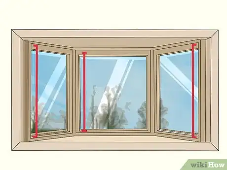 Image titled Fit Roller Blinds in a Bay Window Step 1