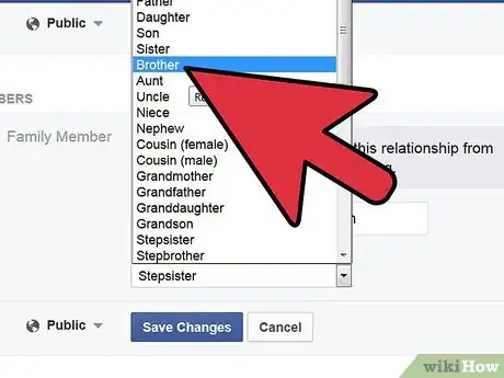 Image titled Add Relatives on Facebook Step 9