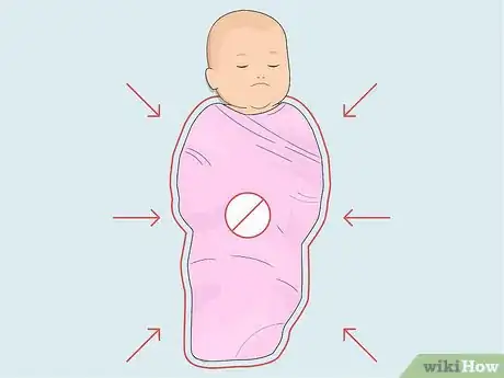 Image titled Swaddle a Baby Step 11