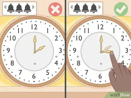 Image titled Set a Grandfather Clock Step 5