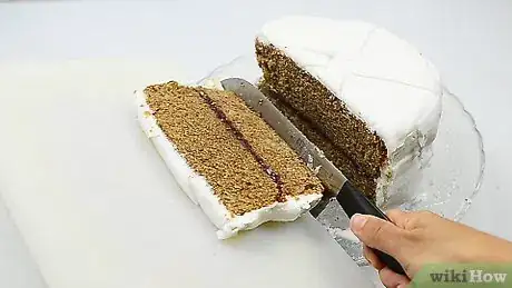 Image titled Cut Tall Cakes Step 10