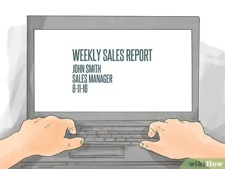 Image titled Write a Weekly Report Step 9