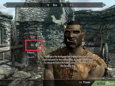 Image titled Create the Right Character for You in Skyrim Step 6