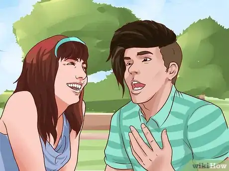 Image titled Flirt With a Girl You Barely See Step 13