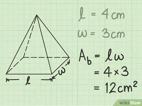 Image titled Calculate the Volume of a Pyramid Step 2