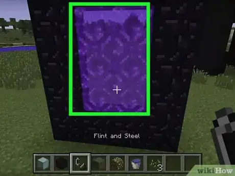 Image titled Build a Nether Portal in Minecraft Console Step 9