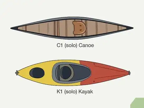 Image titled Tell the Difference Between a Kayak and Canoe Step 1