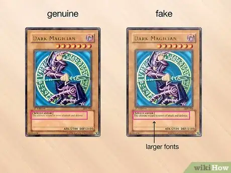 Image titled Identify Fake Yu Gi Oh! Cards Step 1
