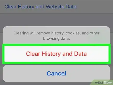 Image titled Remove Website Data from Safari in iOS Step 15