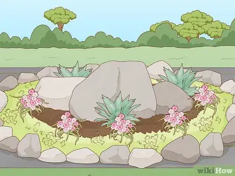 Image titled Build a Rock Garden with Weed Prevention Step 13