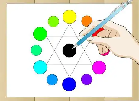 Image titled Draw a Color Wheel Step 6
