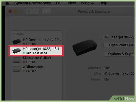 Image titled Install Drivers for the HP Laserjet 1020 on Mac OS X Step 7