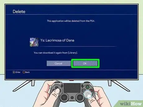 Image titled Delete Add Ons on PS4 Step 11