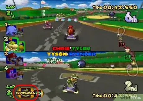 Image titled Win a Race in Mario Kart Double Dash Step 7