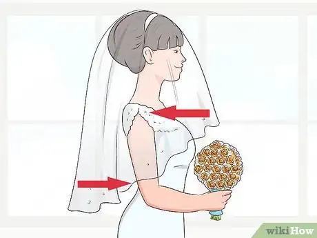 Image titled Walk in a Wedding Dress Step 3