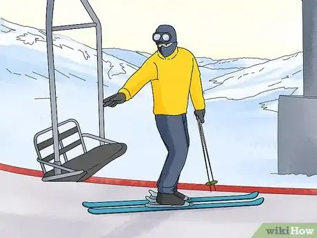 Image titled Get on and off a Ski Lift Step 8