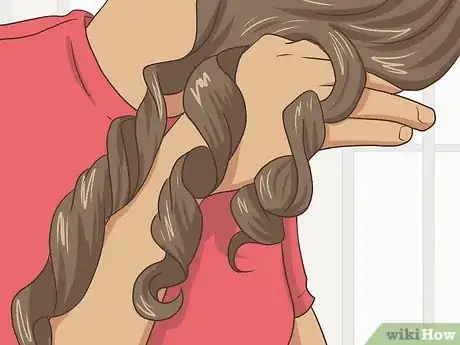 Image titled Curl Your Hair with Tongs Step 13.jpeg