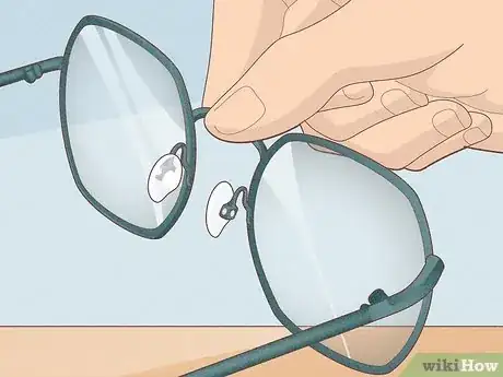 Image titled Adjust Nose Pads on Glasses Step 1