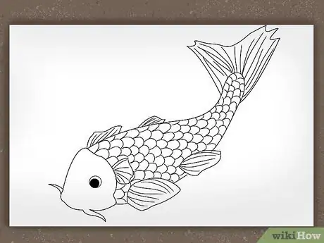 Image titled Draw a Koi Fish Step 6