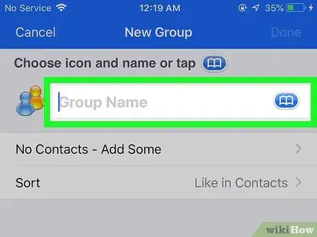 Image titled Create Contact Groups on an iPhone Step 11