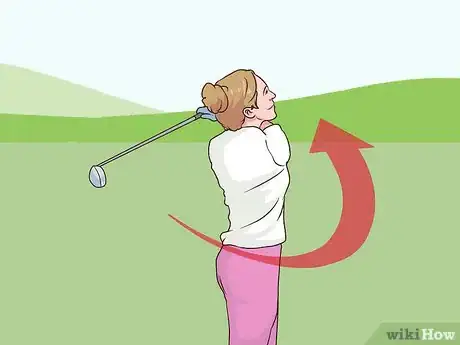 Image titled Add More Power to Your Golf Swing Step 9