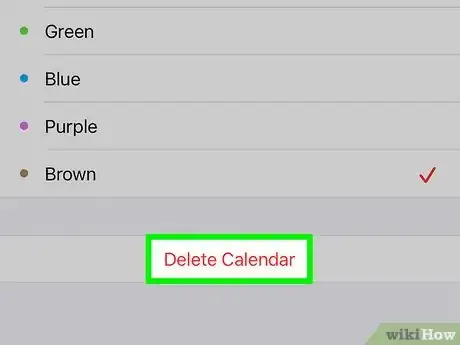 Image titled Delete Calendars on iPhone Step 17