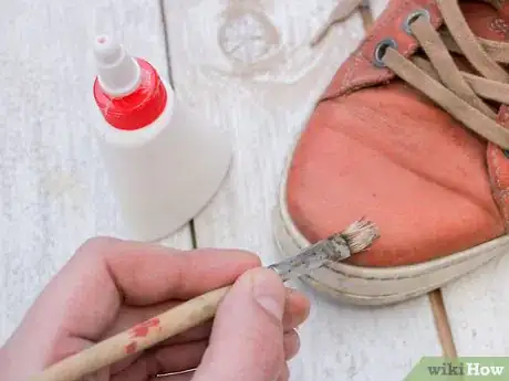 Image titled Repair a Scrape on Faux Leather Shoes Step 10