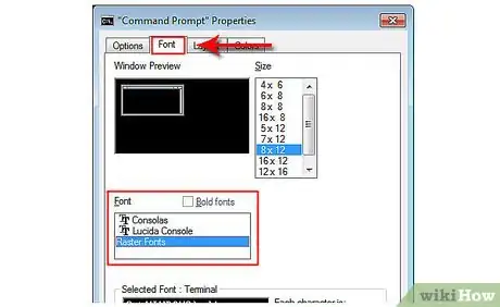 Image titled Customize the Font in Windows Command Prompt Step 7