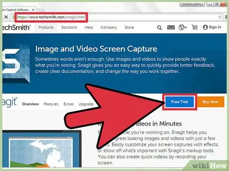 Image titled Use Snagit for Screen Captures Step 1