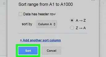 Sort by Number on Google Sheets on PC or Mac