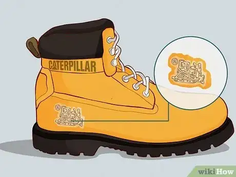 Image titled Identify Genuine Caterpillar Boots Step 5