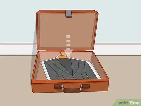 Image titled Pack a Suit Into a Suitcase Step 12
