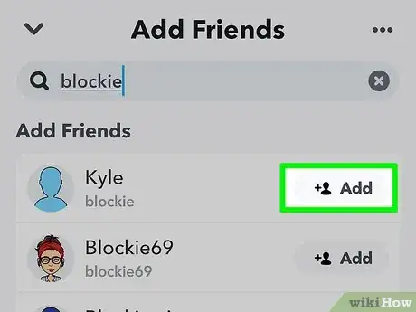 Image titled Find Someone on Snapchat Without Them Knowing Step 11