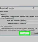 Password Protect a Microsoft Word Document