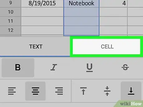 Image titled Format Cells on Google Sheets on Android Step 5