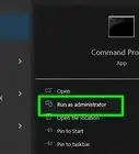 Open the Command Prompt in Windows