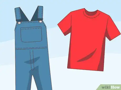 Image titled Dress Up As Mario from Super Mario Bros Step 1