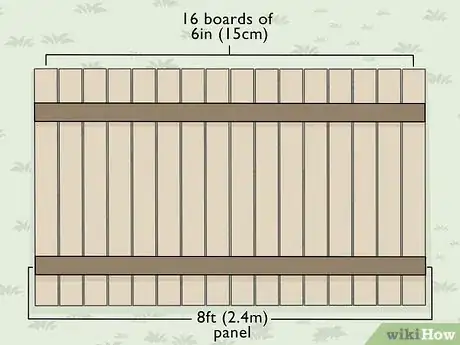 Image titled Build Fence Panels Step 5
