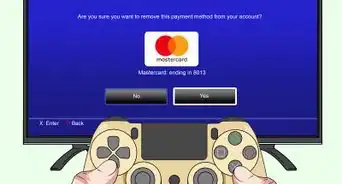 Remove a Credit Card on PS4