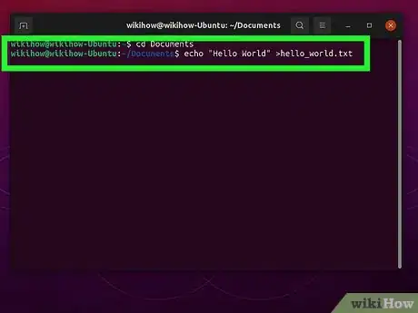 Image titled Create a File in a Directory in Linux Step 21