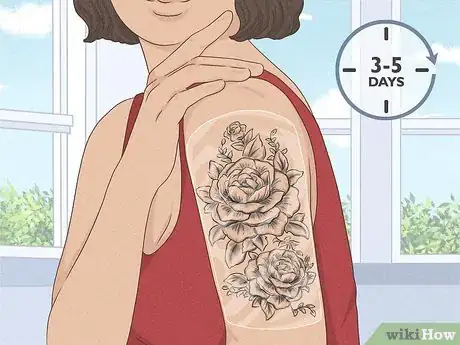 Image titled What Should You Avoid After Getting a Tattoo Step 1