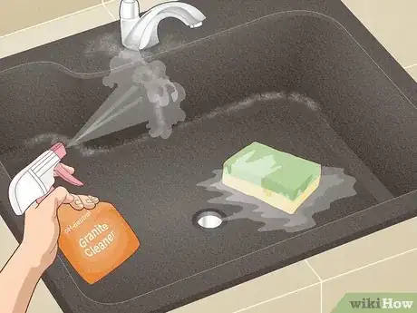 Image titled Clean a Granite Sink Step 2