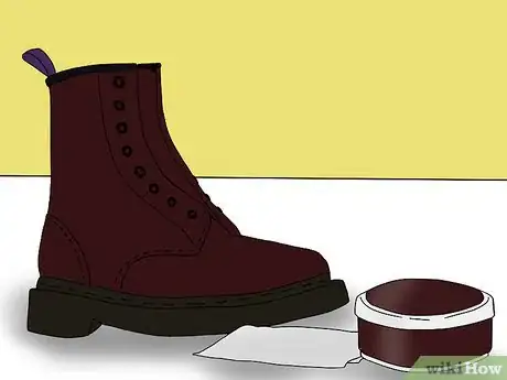 Image titled Clean, Polish and Lace Dr. Martens Boots Step 2