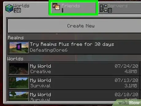 Image titled Play Minecraft PE Multiplayer Step 19