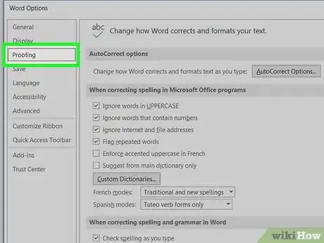 Image titled Turn Off Autocorrect in Word Step 3